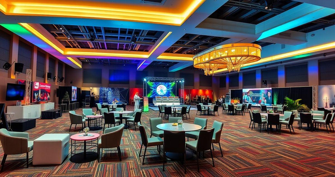 Locação de móveis para estandes: soluções práticas para eventos Locação de móveis para estandes: soluções práticas para eventos