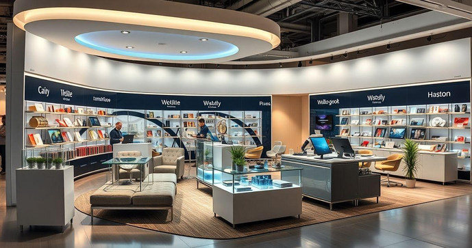 Móveis para Stand de Vendas que Atraem Clientes e Potencializam Vendas Móveis para Stand de Vendas que Atraem Clientes e Potencializam Vendas
