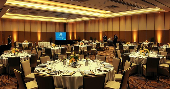 Como Escolher a Locação de Mesas para Seu Evento Corporativo Como Escolher a Locação de Mesas para Seu Evento Corporativo