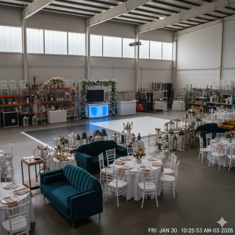 Como Alugar Móveis para Festas e Criar Eventos Memoráveis