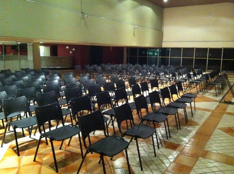 Locação de cadeiras para auditório