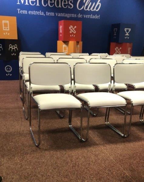 Locação de cadeiras para auditório